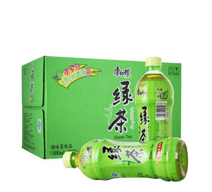 康师傅冰绿茶550ml(整箱15瓶)(Refresco de te verde 550mlx15U)