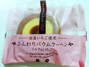 日本草莓年轮蛋糕12/75G PASTEL FRESA 75G