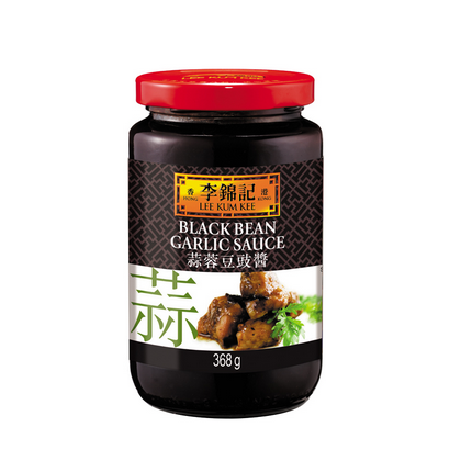 李锦记蒜蓉豆豉酱368g salsa de soja negra