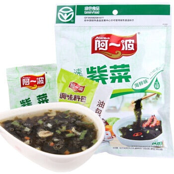阿一波海鲜紫菜汤62g sopa de alga sabor marisco