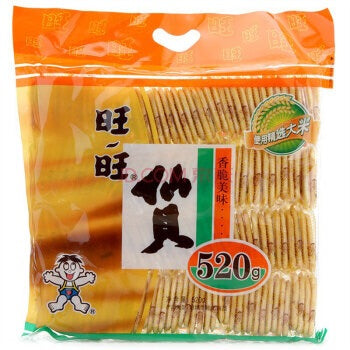 旺旺仙贝555g galletas de arroz