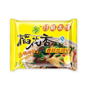 稻花香过桥米线香菇炖鸡105g sopa de fideo sabor pollo