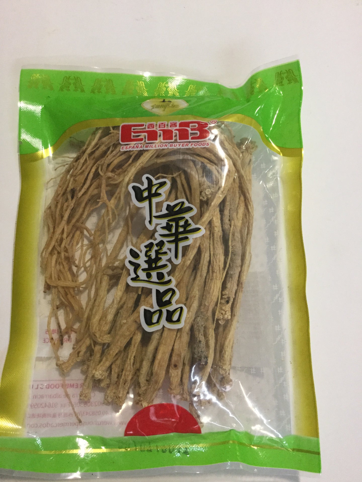 西百客党参100g raíz de codonopsis