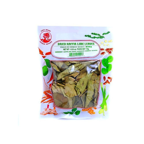 鸡标牌柠檬叶干10g hoja de limon cock