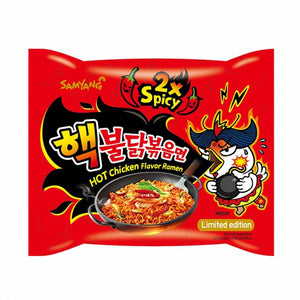 韩国SAMYANG双倍辣鸡肉味方便面140g tallarines inst.super picante