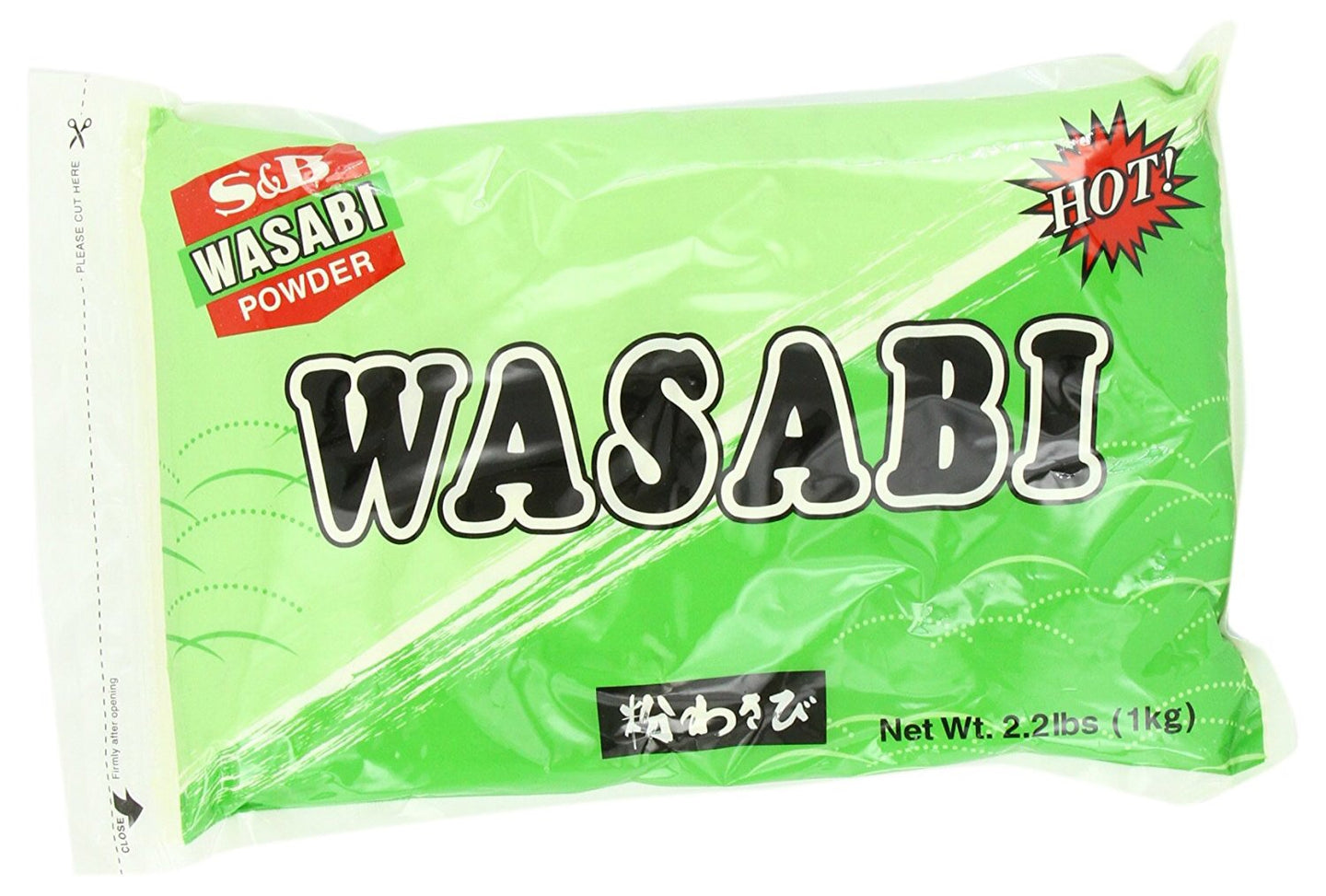 日本S&B绿色芥末粉1kg wasabi en polvo